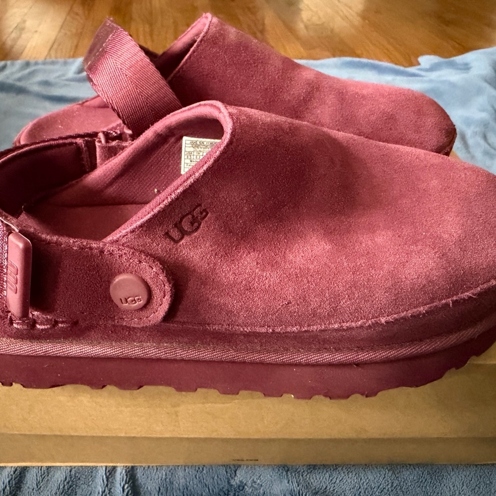UGG Women's Slippers - Rich Burgundy Suede